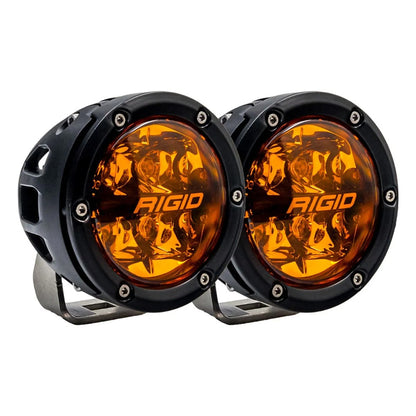 RIGID Industries 360 Series 4" Spot w/Amber Pro Lens - Pair [36123] - BuoyMart.com  Light Bars RIGID Industries