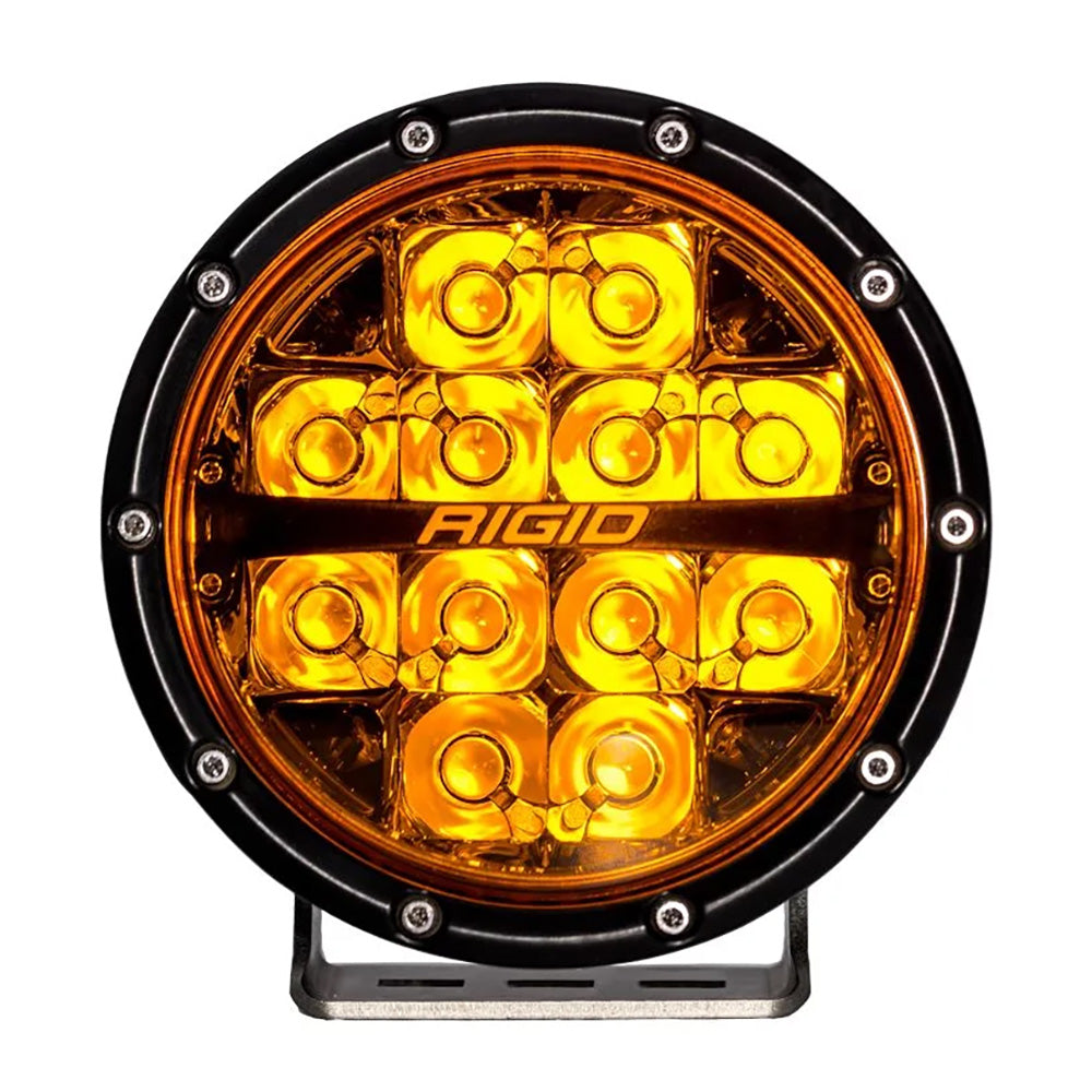 RIGID Industries 360 Series 6" Spot w/Amber Pro Lens - Pair [36210] - BuoyMart.com  Light Bars RIGID Industries