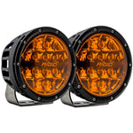 RIGID Industries 360 Series 6" Spot w/Amber Pro Lens - Pair [36210] - BuoyMart.com  Light Bars RIGID Industries