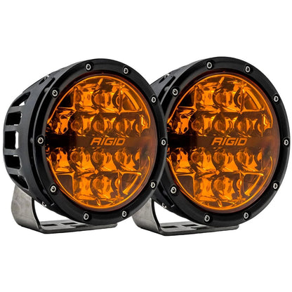 RIGID Industries 360 Series 6" Spot w/Amber Pro Lens - Pair [36210] - BuoyMart.com  Light Bars RIGID Industries