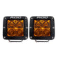 RIGID Industries D-Series Spot w/Amber Pro Lens - Pair [20252] - BuoyMart.com  Pods & Cubes RIGID Industries