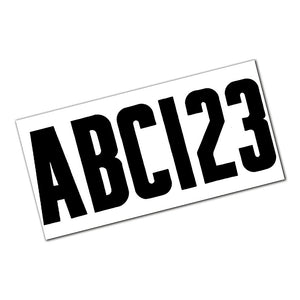 Attwood Letter  Number Kit - Black [14142-7] - BuoyMart.com  Accessories Attwood Marine