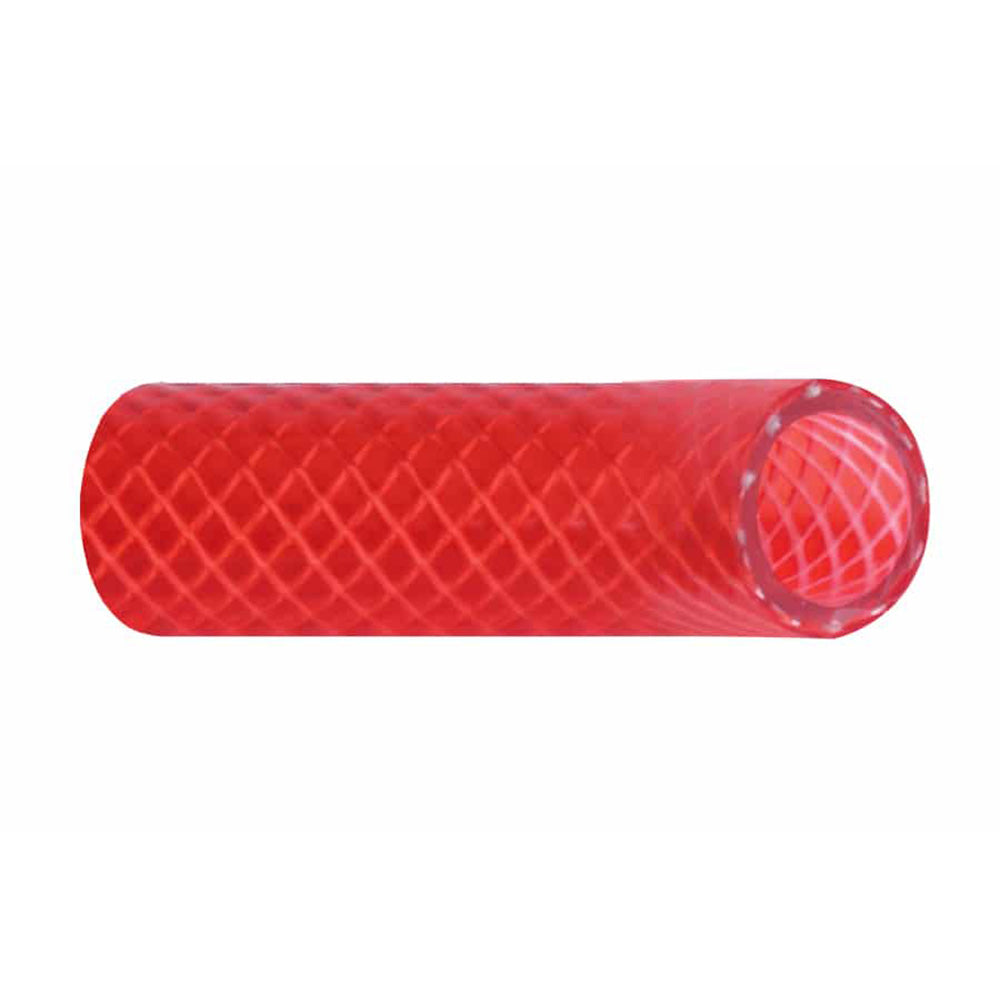 Trident Marine 1/2" x 50 Boxed Reinforced PVC (FDA) Hot Water Feed Line Hose - Drinking Water Safe - Translucent Red [166-0126] - BuoyMart.com  Hose Trident Marine