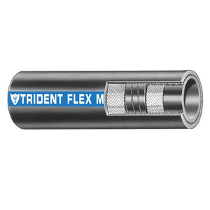 Trident Marine 1-1/2" x 50 Coil Flex Marine Wet Exhaust  Water Hose - Black [250-1126] - BuoyMart.com  Hose Trident Marine
