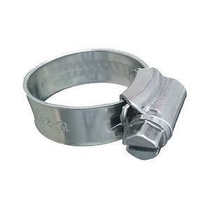 Trident Marine 316 SS Non-Perforated Worm Gear Hose Clamp - 3/8" Band - 7/16"21/32" Clamping Range - 10-Pack - SAE Size 4 [705-0561] - BuoyMart.com  Accessories Trident Marine