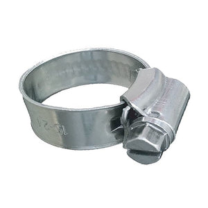 Trident Marine 316 SS Non-Perforated Worm Gear Hose Clamp - 3/8" Band - (5/16"  9/16") Clamping Range - 10-Pack - SAE Size 3 [705-0141] - BuoyMart.com  Accessories Trident Marine