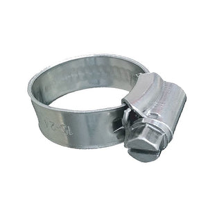 Trident Marine 316 SS Non-Perforated Worm Gear Hose Clamp - 3/8" Band - (1-1/16"  1-1/2") Clamping Range - 10-Pack - SAE Size 16 [705-1001] - BuoyMart.com  Accessories Trident Marine