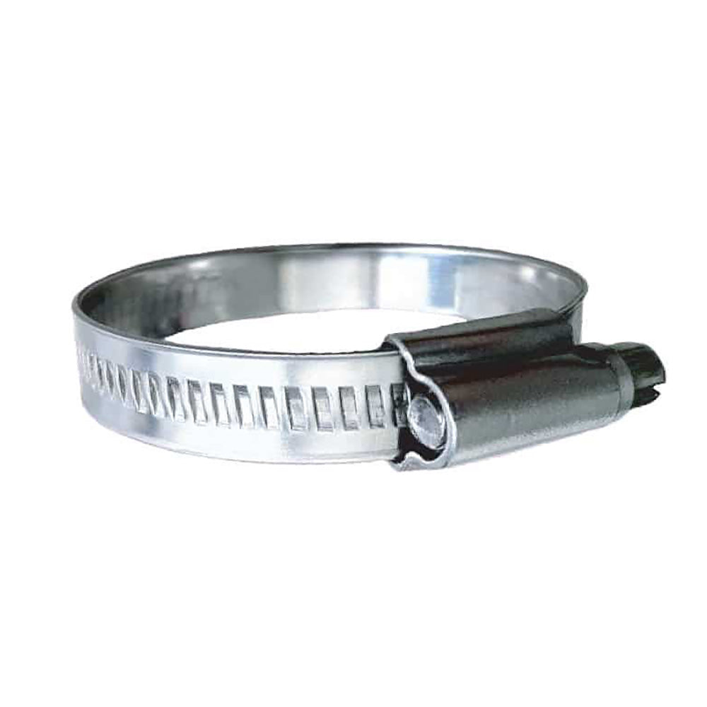 Trident Marine 316 SS Non-Perforated Worm Gear Hose Clamp - 15/32" Band - (7/8"  1-1/4") Clamping Range - 10-Pack - SAE Size 12 [710-0341] - BuoyMart.com  Accessories Trident Marine