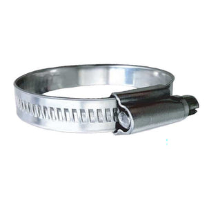 Trident Marine 316 SS Non-Perforated Worm Gear Hose Clamp - 15/32" Band - (1-1/2" - 2") Clamping Range - 10-Pack - SAE Size 24 [710-1381] - BuoyMart.com  Accessories Trident Marine