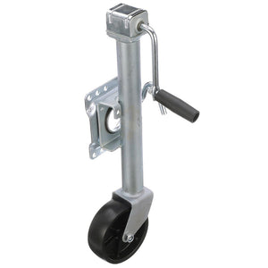 Attwood Fold-Up Trailer Jack - 1000 lb Capacity - Single Wheel [11127-4] - BuoyMart.com  Jacks & Dollies Attwood Marine
