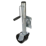 Attwood Fold-Up Trailer Jack - 1500 lb Capacity - Dual Wheel [11126-4] - BuoyMart.com  Jacks & Dollies Attwood Marine