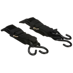 Attwood Quick-Release Transom Tie-Down Straps 2" x 4 Pair [15232-7] - BuoyMart.com  Tie-Downs Attwood Marine