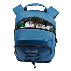 Coleman CHILLER 28-Can Soft-Sided Backpack Cooler - Deep Ocean [2158118] - BuoyMart.com  Coolers Coleman