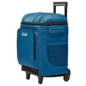 Coleman CHILLER 42-Can Soft-Sided Portable Cooler w/Wheels - Deep Ocean [2158120] - BuoyMart.com  Coolers Coleman
