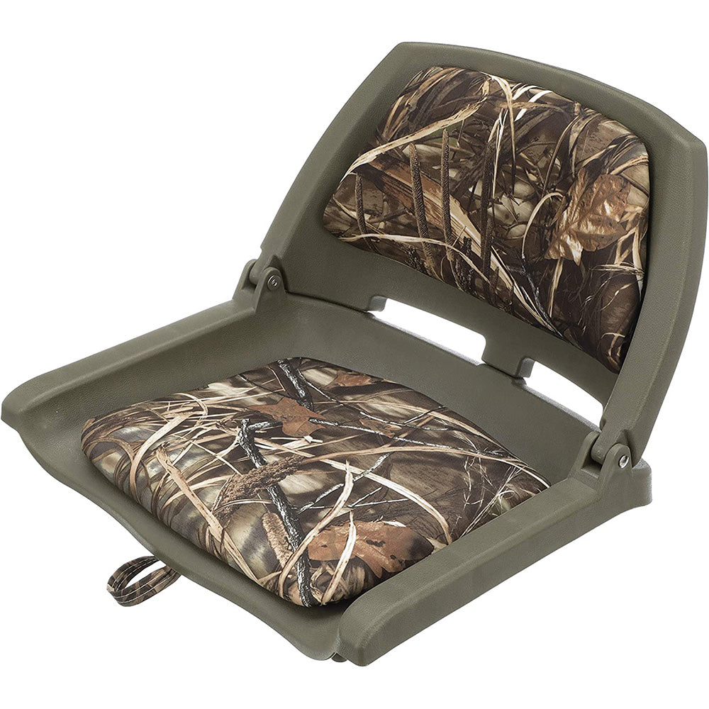 Attwood Swivl-Eze Padded Flip Seat - Camo [98391GNMX] - BuoyMart.com  Seating Attwood Marine