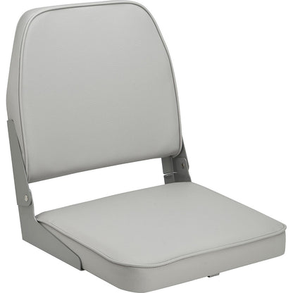 Attwood Swivl-Eze Low Back Padded Flip Seat - Grey [98395GY] - BuoyMart.com  Seating Attwood Marine