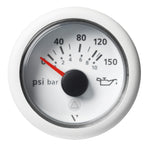 Veratron 52mm (2-1/16") ViewLine Engine Oil Pressure Gauge - 150 PSI - White Dial  Bezel [A2C59514202] - BuoyMart.com  Gauges Veratron