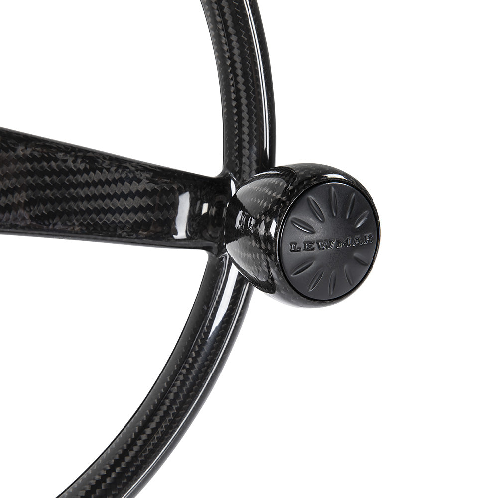 Lewmar Power Grip Carbon Fiber Wheel [89700924] - BuoyMart.com  Steering Wheels Lewmar