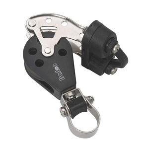 Barton Marine Size 3 Stanchion Lead Block - Single w/Becket  Cam Cleat [N03591] - BuoyMart.com  Blocks Barton Marine