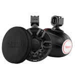 DS18 HYDRO 8" Marine Tower Speakers w/RGB LED Lights  Pro Audio Loudspeakers - Black [NXL-X8PRO/BK] DS18