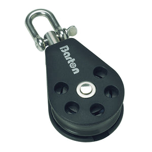 Barton Marine Size 1 Single Swivel Block w/Becket [N01130] - BuoyMart.com  Blocks Barton Marine