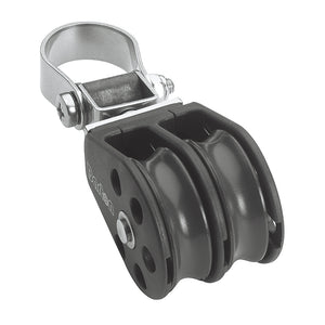 Barton Marine Size 2 Double Stanchion Lead Block [N02290] - BuoyMart.com  Blocks Barton Marine