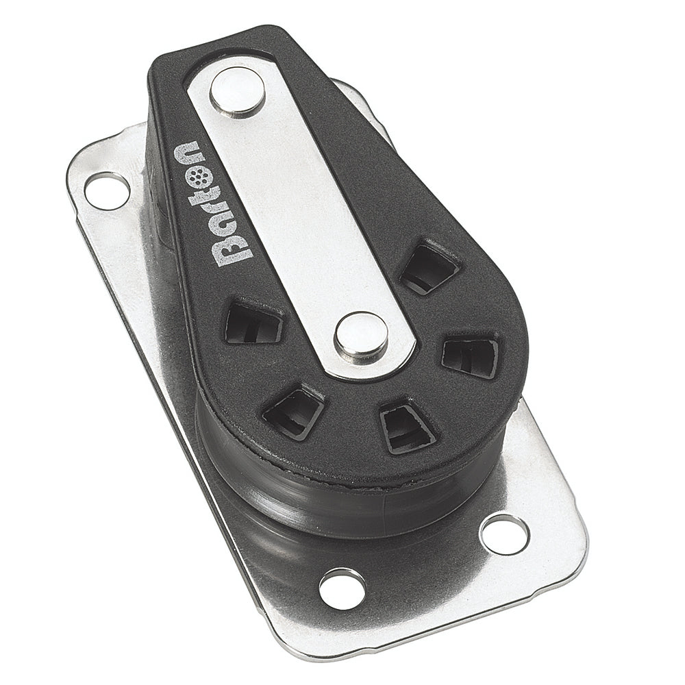 Barton Marine Size 2 Single Cheek Block [N02160] - BuoyMart.com  Blocks Barton Marine