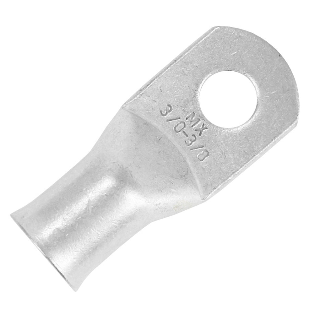 Pacer Tinned Lug 3/0 AWG - 3/8" Stud Size - 10 Pack [TAE3/0-38R-10] - BuoyMart.com  Terminals Pacer Group