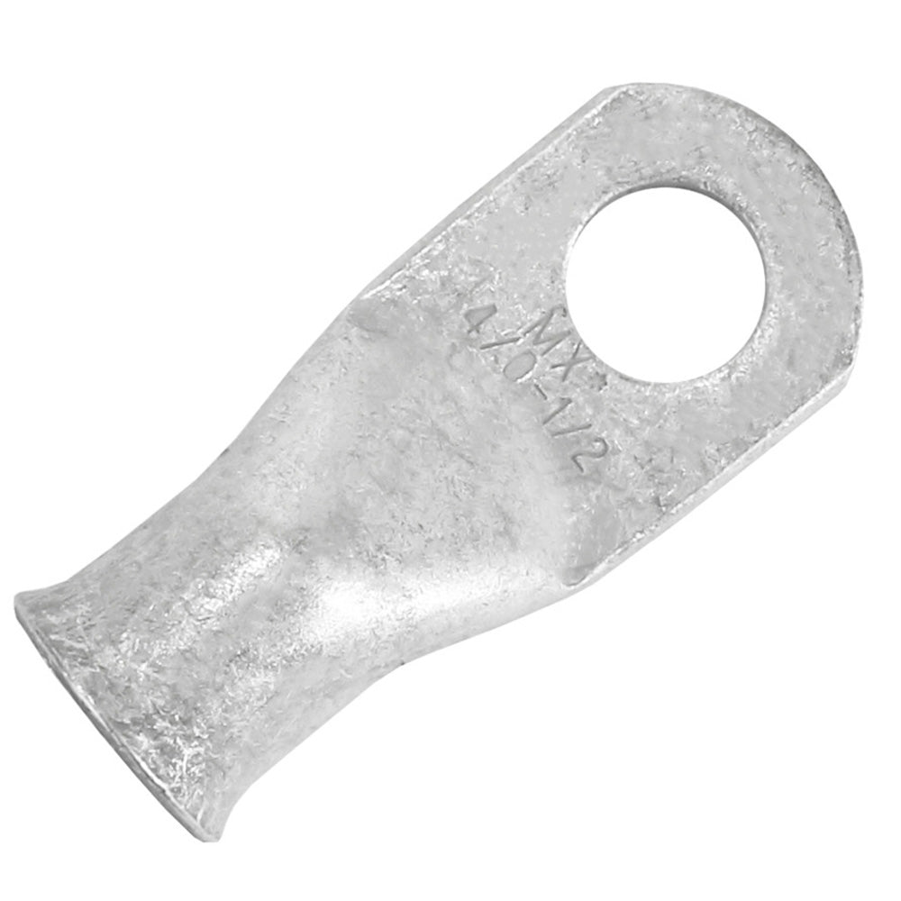 Pacer Tinned Lug 4/0 AWG - 1/2" Stud Size - 10 Pack [TAE4/0-12R-10] - BuoyMart.com  Terminals Pacer Group