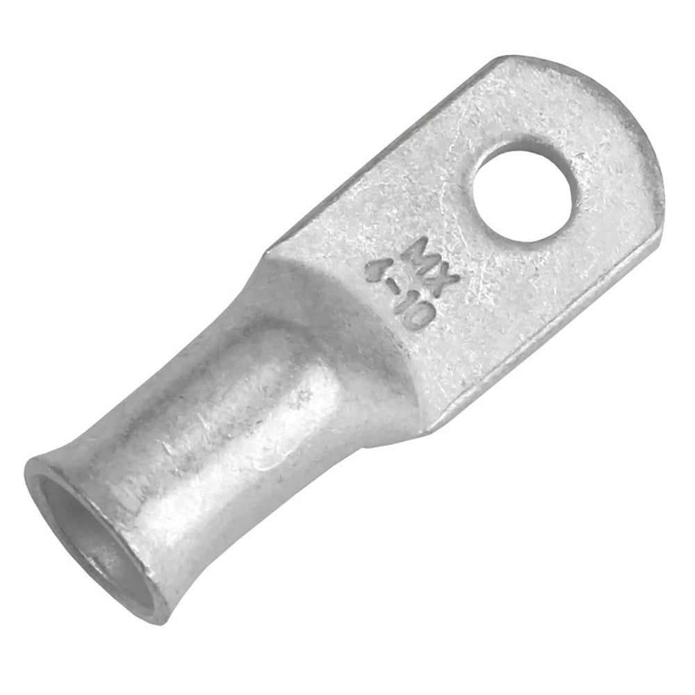 Pacer Tinned Lug 4 AWG - #10 Stud Size - 2 Pack [TAE4-10R-2] Pacer
