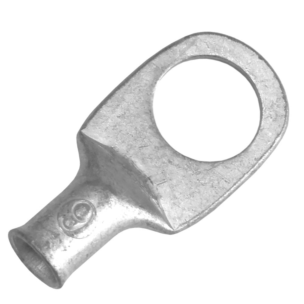 Pacer Tinned Lug 6 AWG - 1/2" Stud Size - 10 Pack [TAE6-12R-10] - BuoyMart.com  Terminals Pacer Group