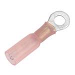 Pacer 22-18 AWG Heat Shrink Ring Terminal - #8 Stud Size - 25 Pack [TE18-8R-25] - BuoyMart.com  Terminals Pacer Group