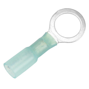 Pacer 16-14 AWG Heat Shrink Ring Terminal - 3/8" Stud Size - 25 Pack [TE14-38R-25] - BuoyMart.com  Terminals Pacer Group