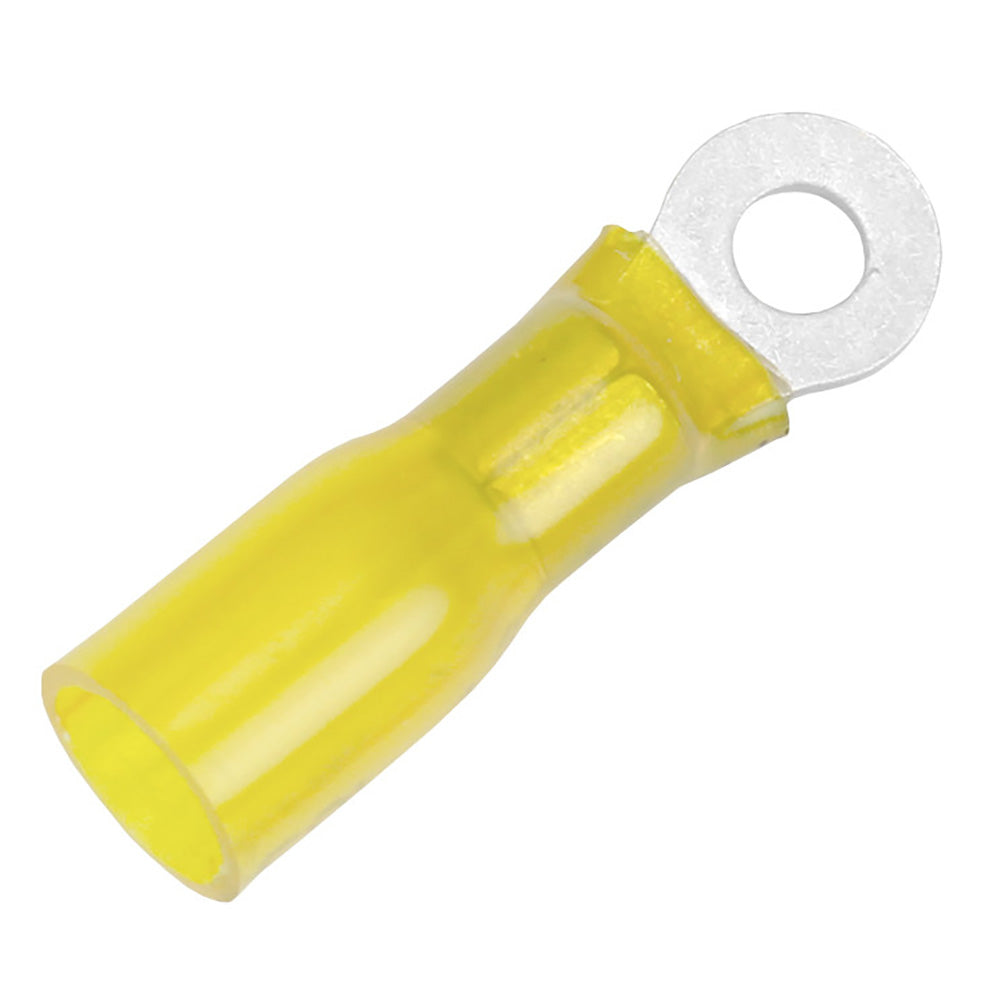 Pacer 12-10 AWG Heat Shrink Ring Terminal - #10 Stud Size - 25 Pack [TE10-10R-25] - BuoyMart.com  Terminals Pacer Group