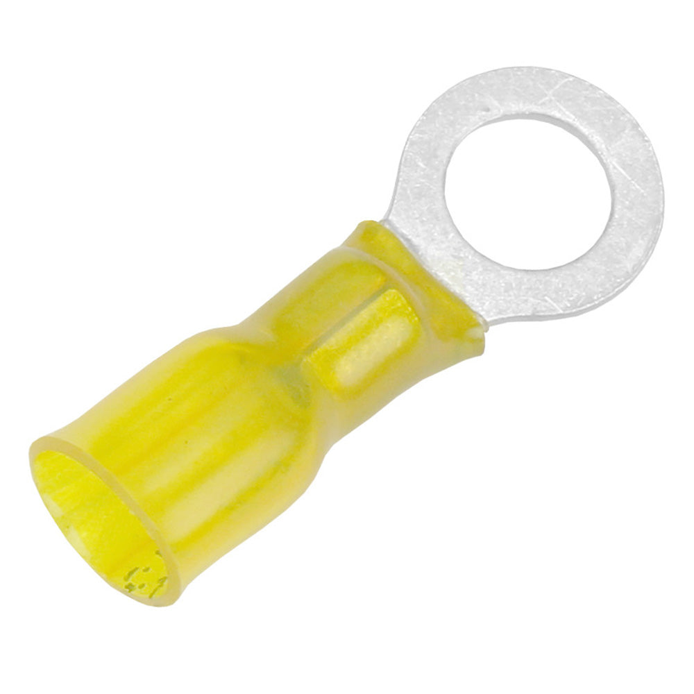 Pacer 12-10 AWG Heat Shrink Ring Terminal - 5/16" Stud Size - 100 Pack [TE10-56R-100] - BuoyMart.com  Terminals Pacer Group
