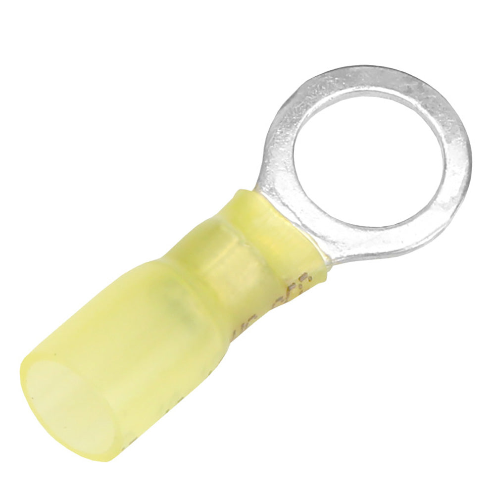 Pacer 12-10 AWG Heat Shrink Ring Terminal - 3/8" Stud Size - 3 Pack [TE10-38R-3] - BuoyMart.com  Terminals Pacer Group