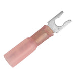 Pacer 22-18 AWG Heat Shrink Spade Terminal - #8 Stud Size - 25 Pack [TE18-8SLF-25] - BuoyMart.com  Terminals Pacer Group