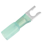 Pacer 16-14 AWG Heat Shrink Spade Terminal - #8 Stud Size - 25 Pack [TE14-8SLF-25] - BuoyMart.com  Terminals Pacer Group