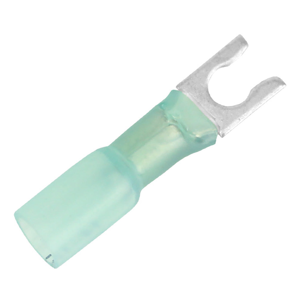 Pacer 16-14 AWG Heat Shrink Spade Terminal - #10 Stud Size - 25 Pack [TE14-10SLF-25] - BuoyMart.com  Terminals Pacer Group