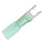 Pacer 16-14 AWG Heat Shrink Spade Terminal - #10 Stud Size - 100 Pack [TE14-10SLF-100] - BuoyMart.com  Terminals Pacer Group