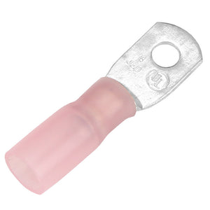 Pacer 8 AWG Heat Shrink Ring Terminal - #10 Stud Size - 25 Pack [TE8-10R-25] - BuoyMart.com  Terminals Pacer Group