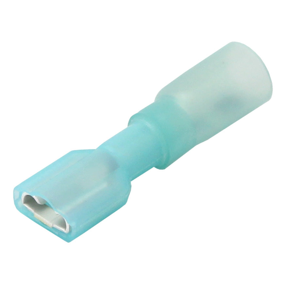 Pacer 16-14 AWG Heat Shrink Female Disconnect - 25 Pack [TDE14-250FI-25] - BuoyMart.com  Terminals Pacer Group
