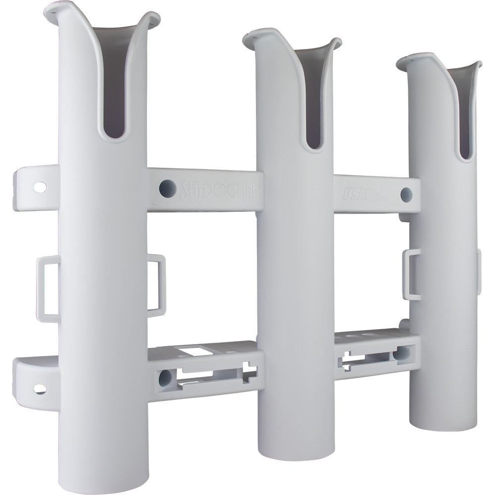 Sea-Dog Triple Threat Three Pole Rod Holder - White [325032-1] - BuoyMart.com  Rod Holders Sea-Dog