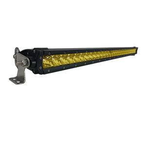Black Oak 30" Yellow Lens Single Row LED Light Bar - Combo Optics - Black Housing - Pro Series 3.0 [30Y-S5OS] - BuoyMart.com  Lighting Black Oak LED