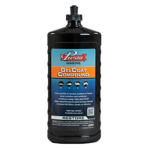 Presta Gel Coat Compound - 32 fl oz [167532] - BuoyMart.com  Cleaning Presta