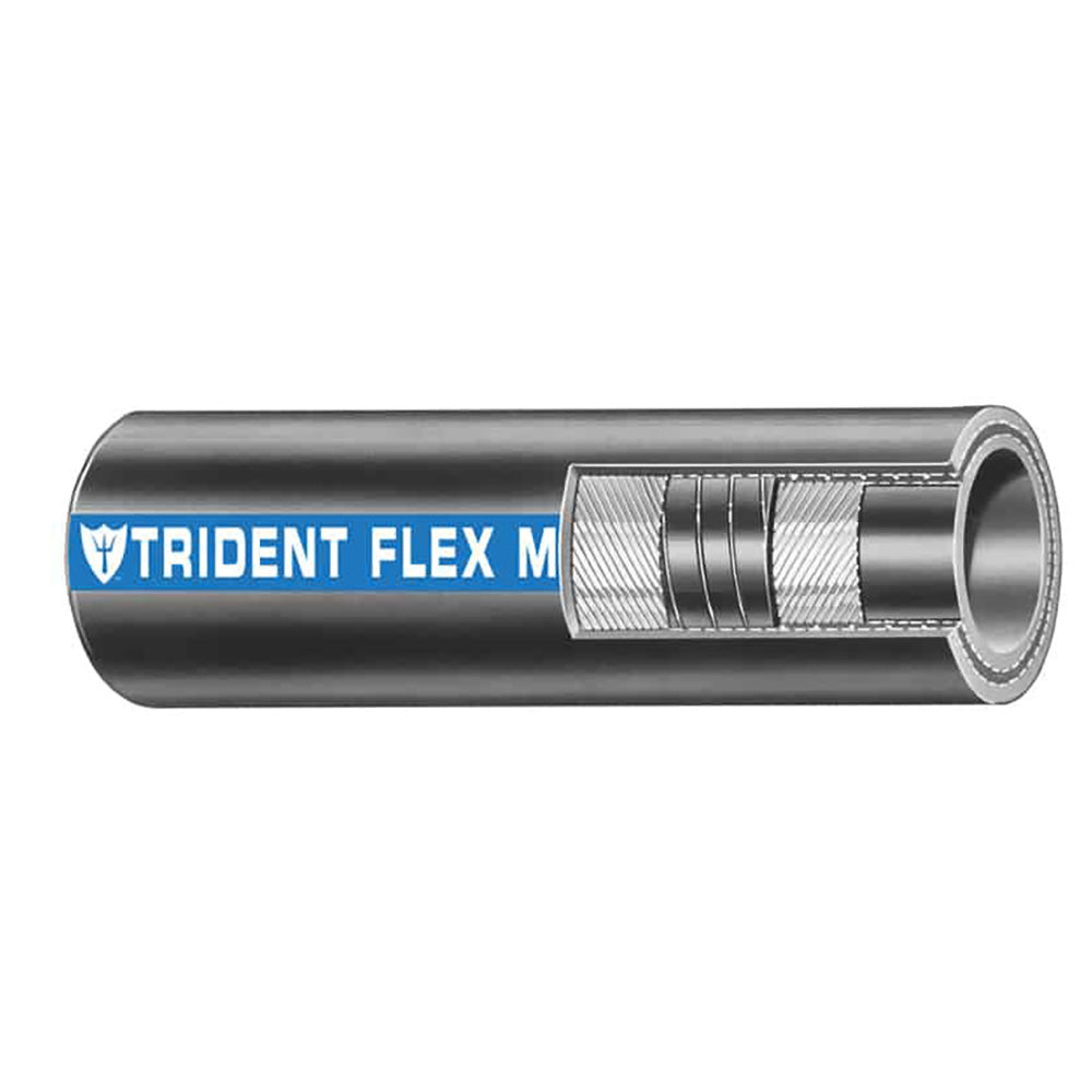 Trident Marine 1" Flex Marine Wet Exhaust  Water Hose - Black - Sold by the Foot [100-1006-FT] - BuoyMart.com  Hose Trident Marine