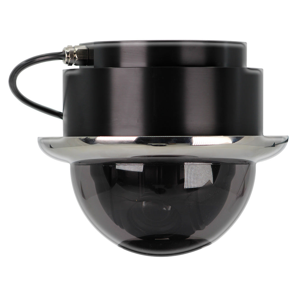 Iris Miniature Marine PTZ Dome Camera - Stainless Bezel - Hi-Def Ethernet IP - 10x Digital Zoom - 4 in 1 Video Format [IRIS4106] - BuoyMart.com  Cameras - Network Video Iris Innovations