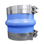 Trident Marine 8" ID Blue Silicone Molded Wet Exhaust Hump w/4 T-Bolt Clamp [270V8000-S/S] - BuoyMart.com  Exhaust Hose Trident Marine