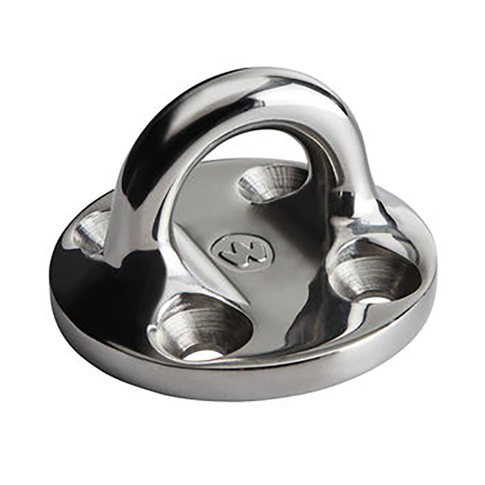 Wichard Round Pad Eye - 57mm Diameter (2-1/4") - Fixed [6635] - BuoyMart.com  Accessories Wichard Marine