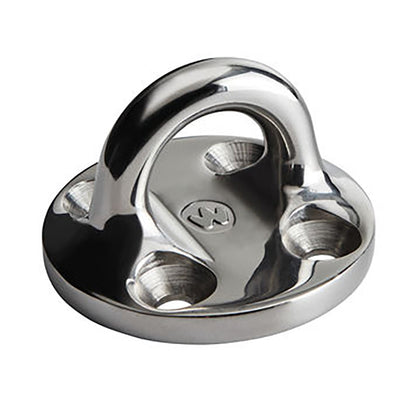 Wichard Round Pad Eye - 57mm Diameter (2-1/4") - Fixed [6635] - BuoyMart.com  Accessories Wichard Marine